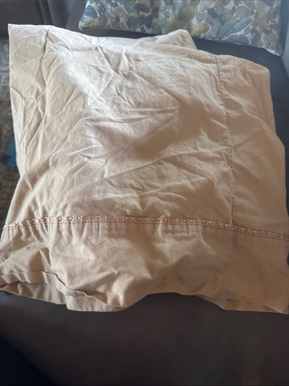 Nautica Tan Pillowcases and sheet for twin